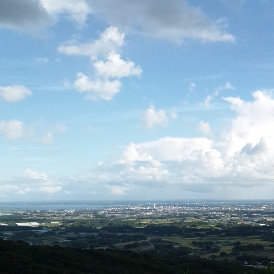 雲に近ずく